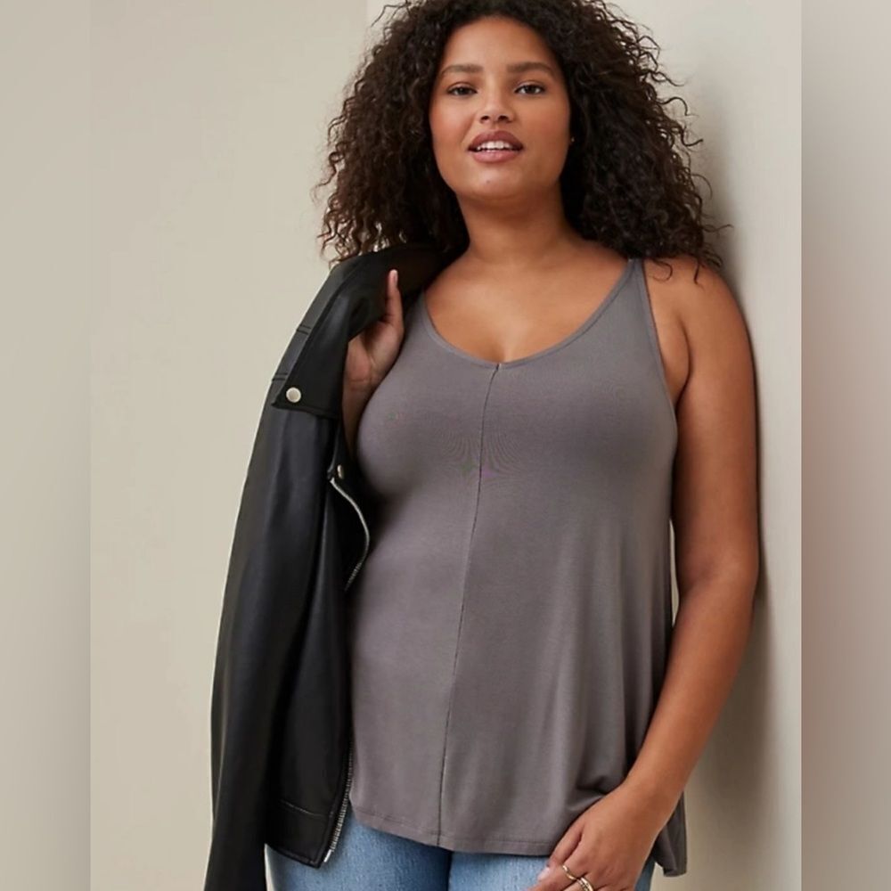 Torrid Gray Women's Tank Top Size 5